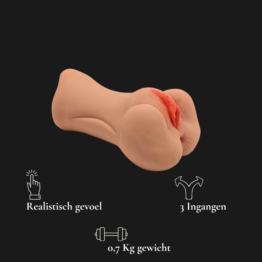 Pocket Pussy Olivia 3-in-1